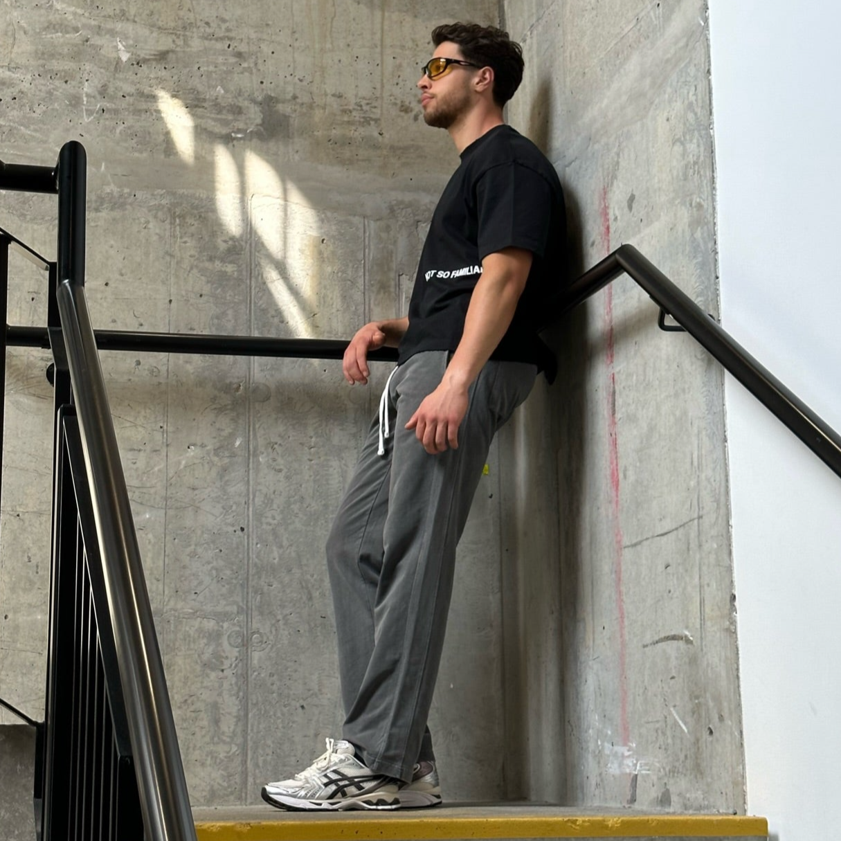 NSF LOGO T-SHIRT BLACK