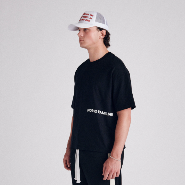 NSF LOGO T-SHIRT BLACK