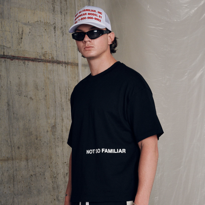 NSF LOGO T-SHIRT BLACK